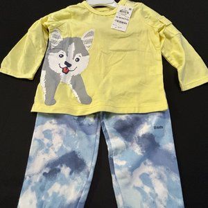 FIRST IMPRESSIONS UNISEX JOGGER AND TOP 2-PC SET